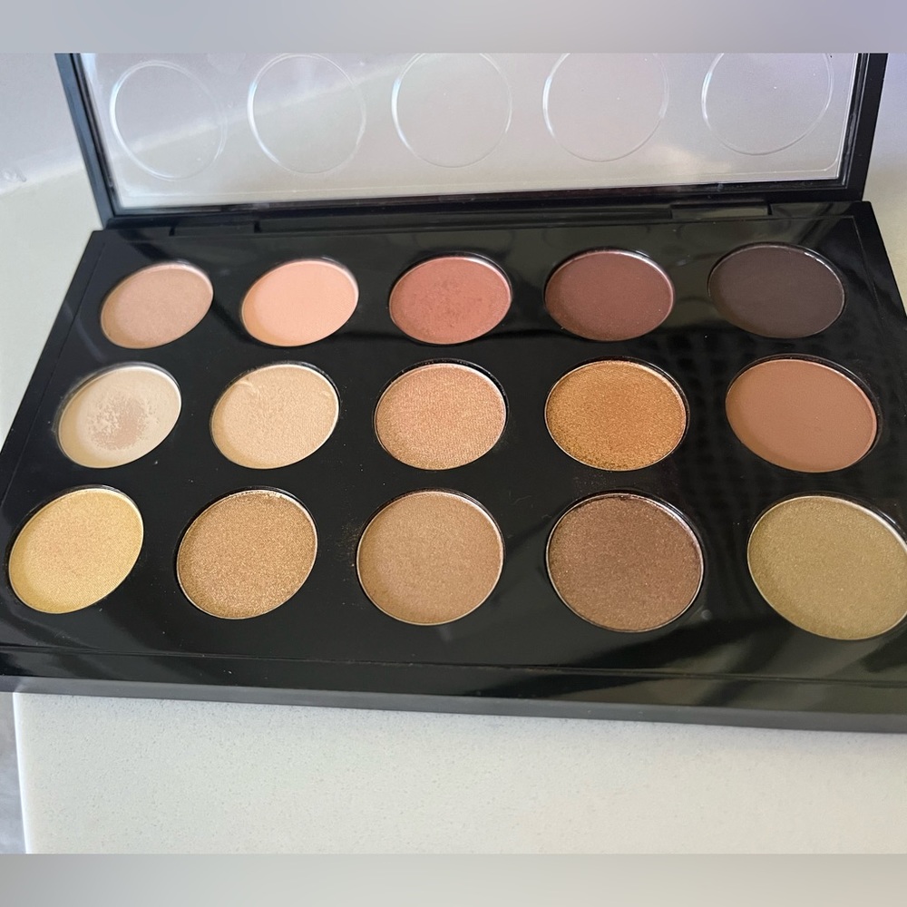 MAC Warm Neutral Eyeshadow Palette (used)